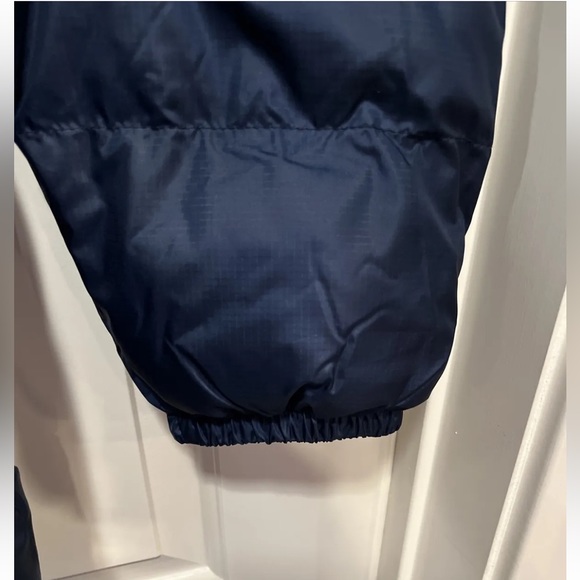 Columbia Puffect Parka Hooded Jacket Mens XL Navy Blue Puffer Insulated New Tags - Picture 6 of 16